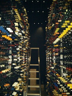 The cellar at Mon Vínic