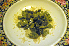 spinach and asparagus gnocchi