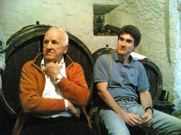 Luca Risso medita sui vini di Montale